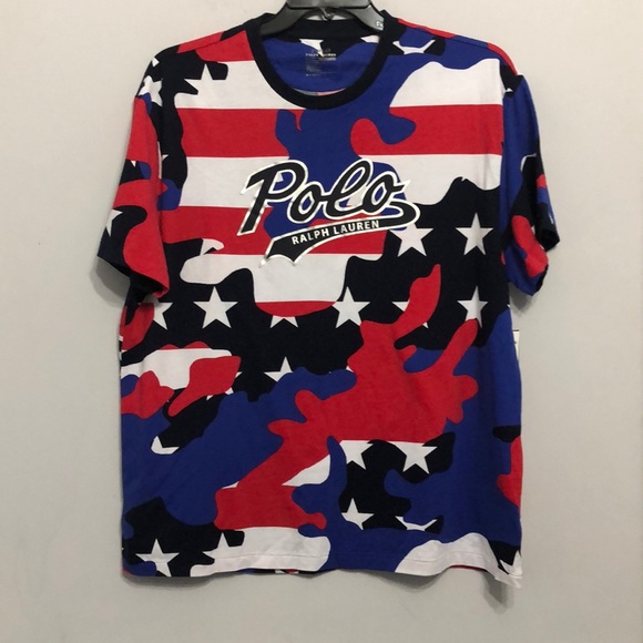 Polo Ralph Lauren Other - POLO Ralph Lauren Americana T-shirt Sz L MSRP $79